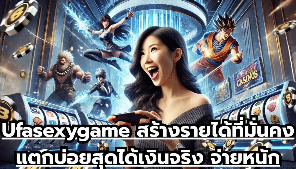 Ufasexygame สร้างรายได้ที่มั่นคง แตกบ่อยสุดได้เงินจริง จ่ายหนักเรื่องเงินไว้ใจ